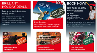 Brilliant Holiday Deals Webpage